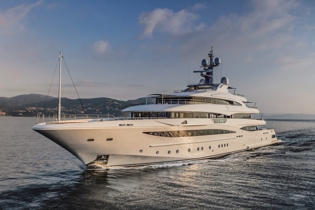 CLOUD 9 AT THE MONACO YACHT SHOW
