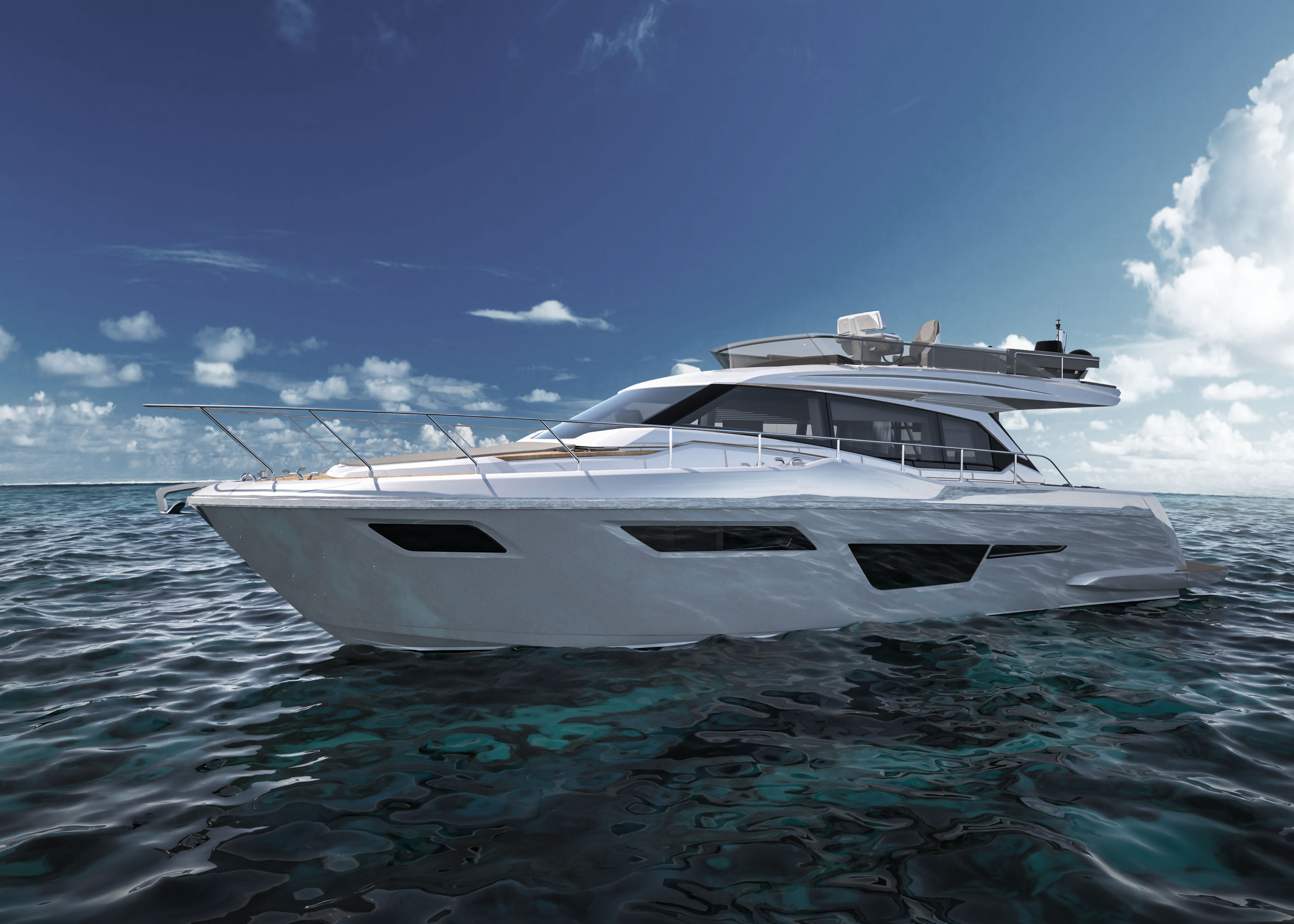 FERRETTI YACHTS 500 BEGINS A NEW ERA