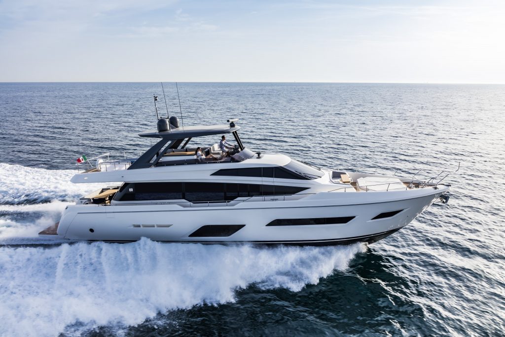 FERRETTI YACHTS 780: PROTAGONIST IN CANNES