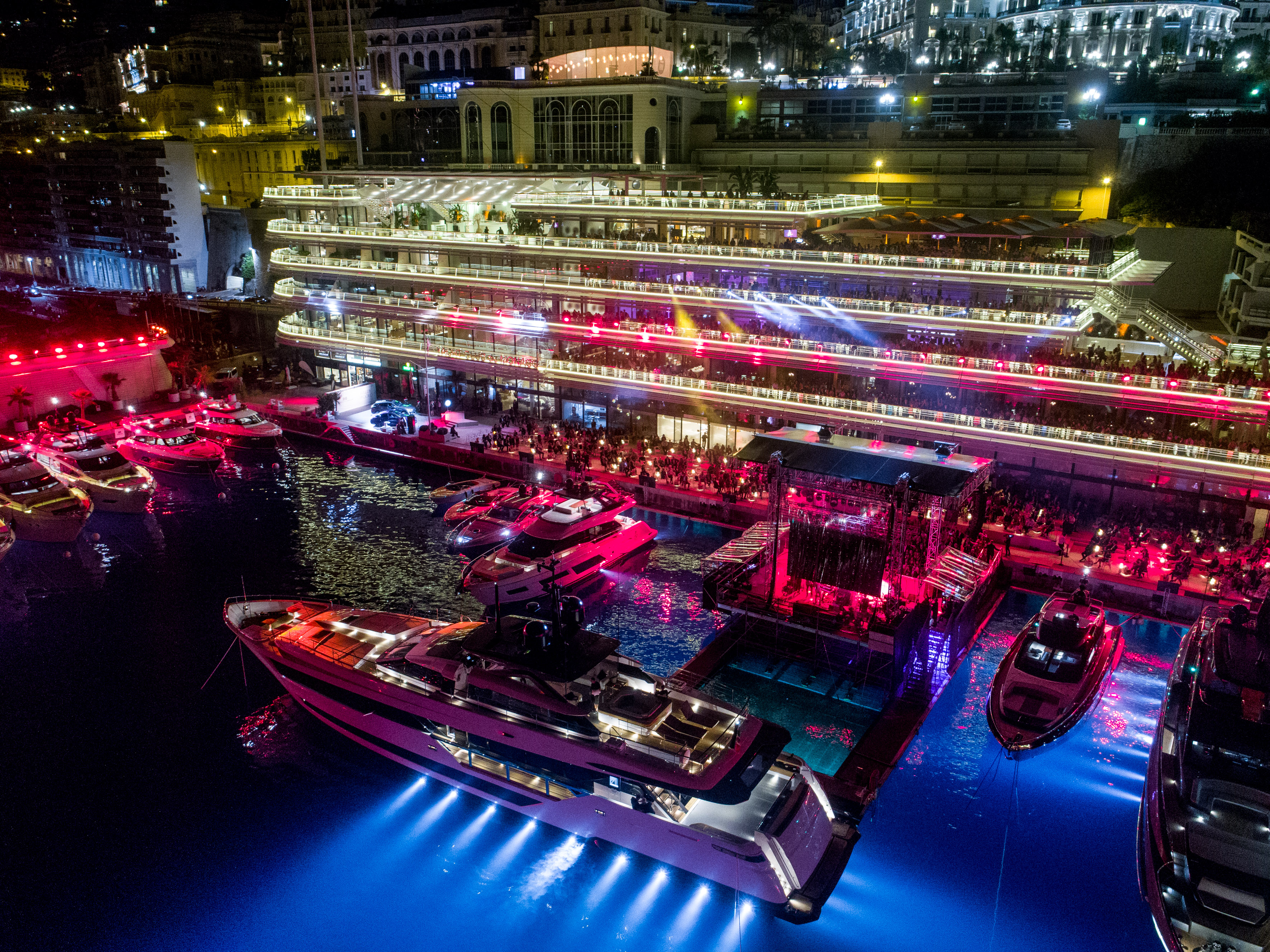 Sting is the Protagonist of the Show by Ferretti Group and Yacht Club de Monaco